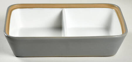 Spring Rectangular Covered Divided Vegetable No Lid