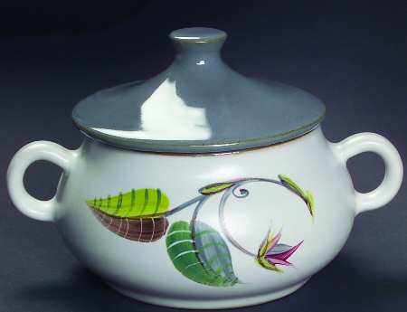 Spring Sugar Bowl & Lid