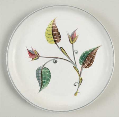 Spring Bread & Butter Plate