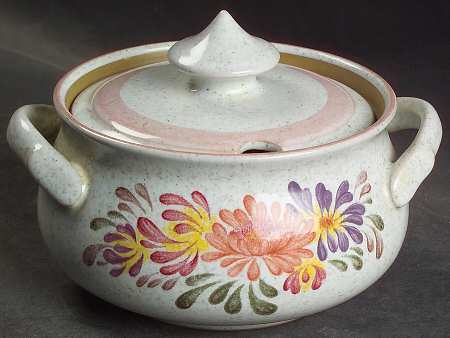 Summer Fields Sugar Bowl & Lid