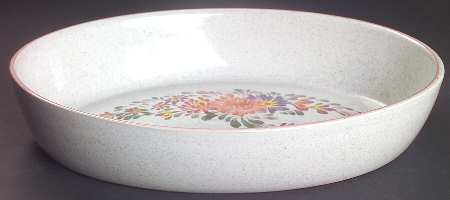 Summer Fields 11" Oval Baker