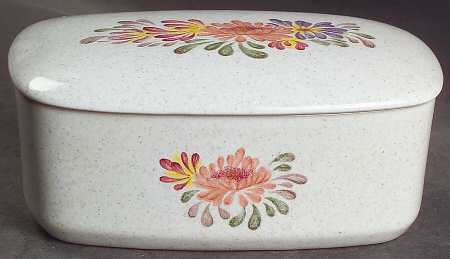 Summer Fields Butter Box & Lid
