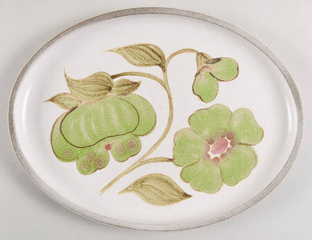 Troubadour 14" Oval Serving Platter