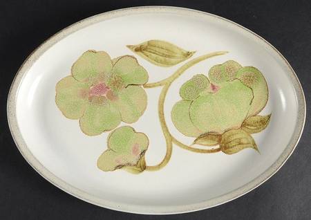 Troubadour 11" Oval Serving Platter