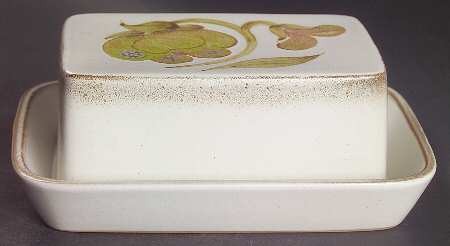 Troubadour Rectangular Covered Butter