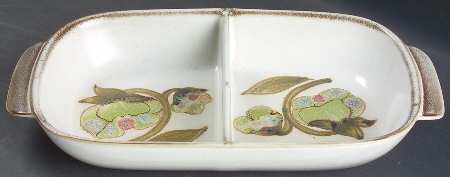 Troubadour Rectangular Divided Vegetable Bowl