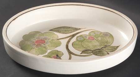 Troubadour 10" Oval Vegetable Bowl