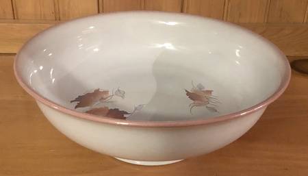Twilight (Leaves) Large Fruit Bowl