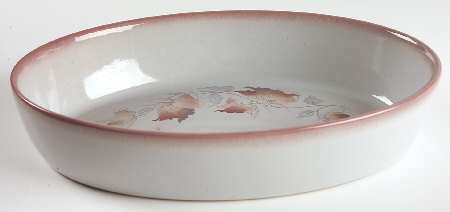 Twilight (Leaves) 11" Oval Baker