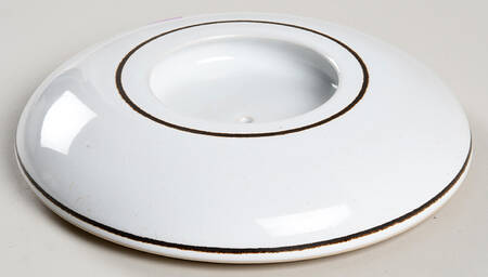 Vanilla Lid for 2 Qt Round Covered Casserole