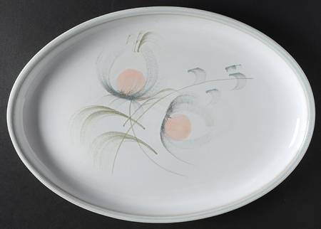 Whisper 12" Oval Serving Platter