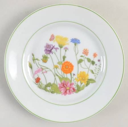 Wonderland Bread & Butter Plate