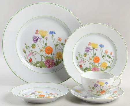 Wonderland 5 Piece Place Setting