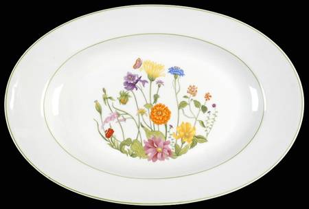 Wonderland 13" Oval Serving Platter
