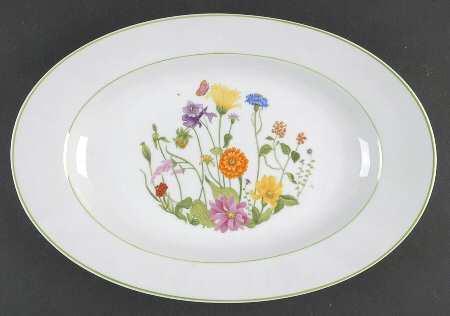 Wonderland 14" Oval Serving Platter