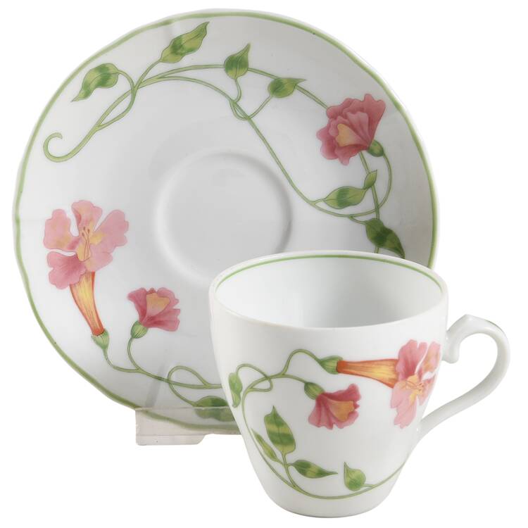 Your Majesty Flat Demitasse Cup & Saucer Set
