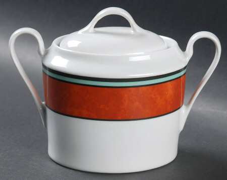 Cordoba Rust Sugar Bowl & Lid