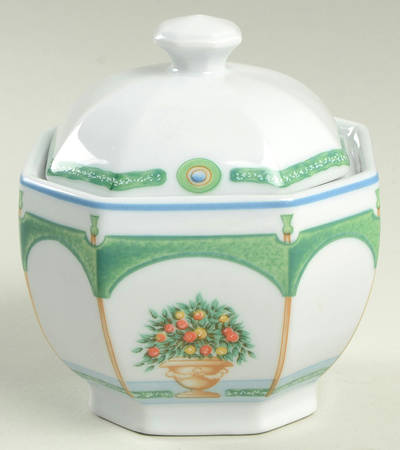 Jardin Royal Sugar Bowl & Lid