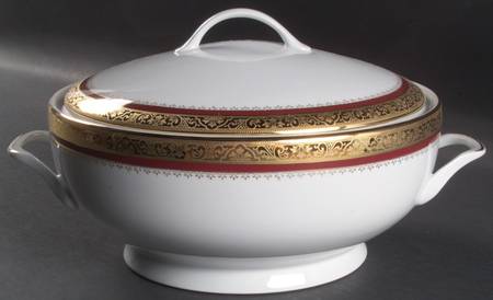 Marquis Red Tureen &  Lid
