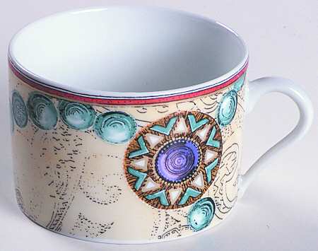 Oriental Pearls Flat Cup