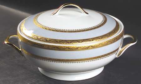Samarcande Light Blue Tureen &  Lid