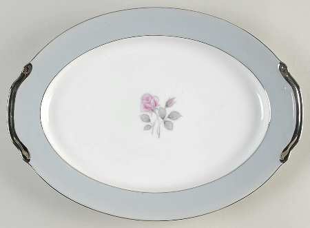 Rose Deville 14" Oval Serving Platter