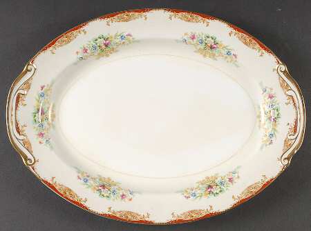 DIA3 14" Oval Serving Platter