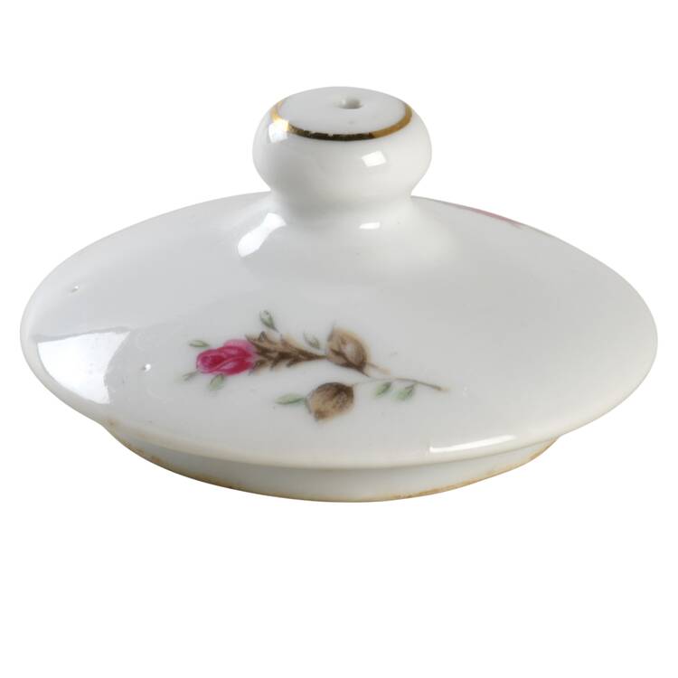 Moss Rose Lid for Teapot
