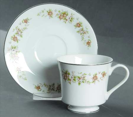 Suffolk Footed Cup & Saucer Set