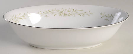 Larksong 10" Oval Vegetable Bowl