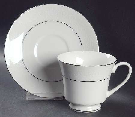 Eternal Footed Cup & Saucer Set