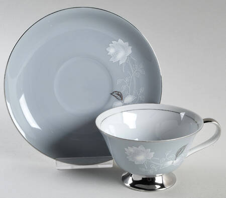 Trousseau Footed Cup & Saucer Set