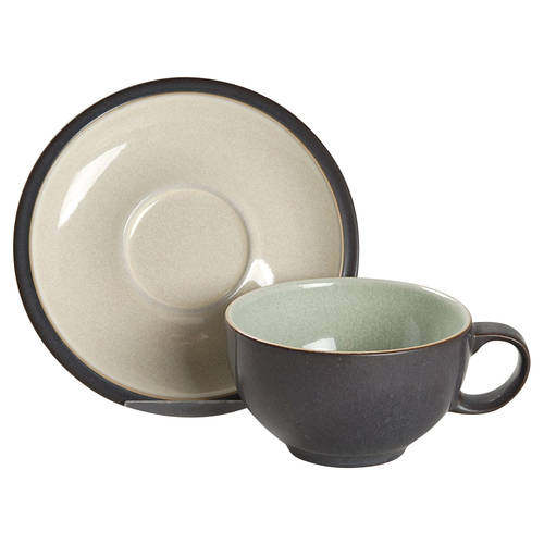 Energy Flat Cup & Saucer Set