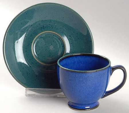 Metz Footed Demitasse Cup & Saucer Set