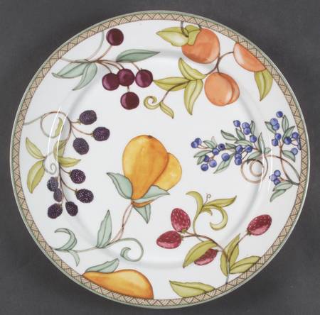 Umbrian Fruits 13" Chop Plate (Round Platter)