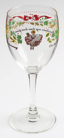 Twelve Days of Christmas 8 Oz Glassware Wine