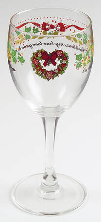 Twelve Days of Christmas 8 Oz Glassware Wine
