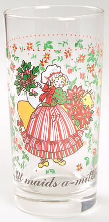 Twelve Days of Christmas 10 Oz Glassware Tumbler