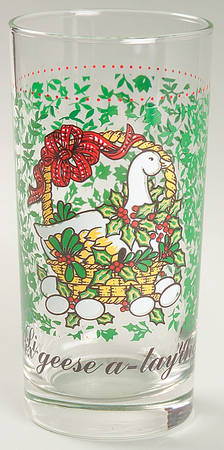 Twelve Days of Christmas 10 Oz Glassware Tumbler