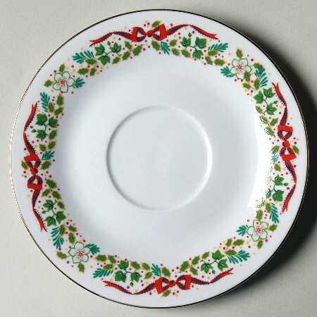 Twelve Days of Christmas Saucer