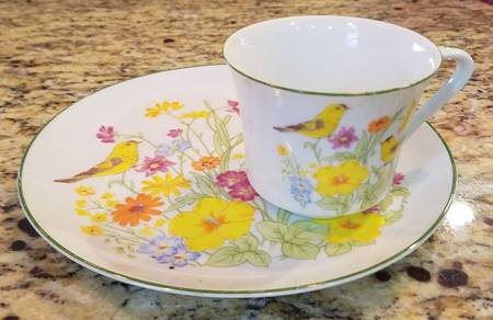 Garden Song Snack Plate & Cup Set by Design Marc