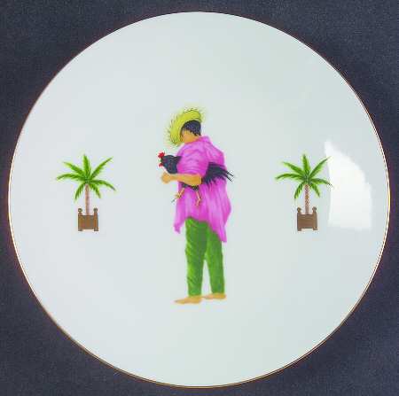 Caraibes Tropical Island Bread & Butter Plate