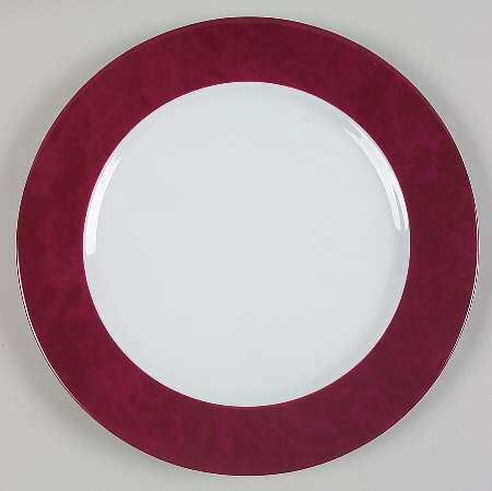 Indienne Pourpre (Ruby Red) Service Plate (Charger)