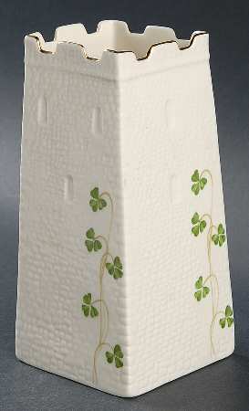 Shamrock (Embossed) 6" Vase