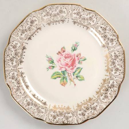 Briar Rose Bread & Butter Plate