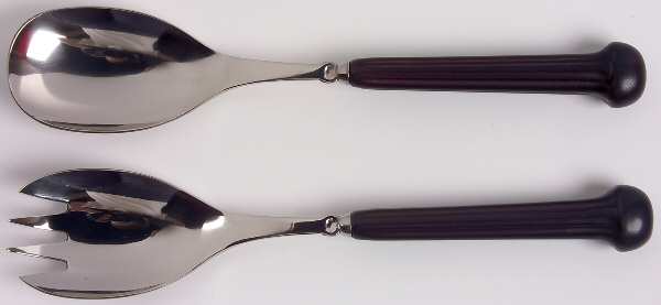 Arabesque (2 Piece) Salad Set with Stainless Bowl
