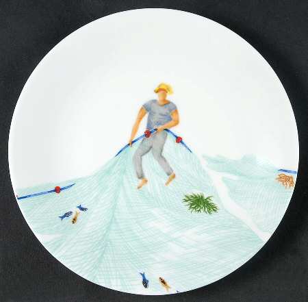 Mer Des Caraibes Canape Plate