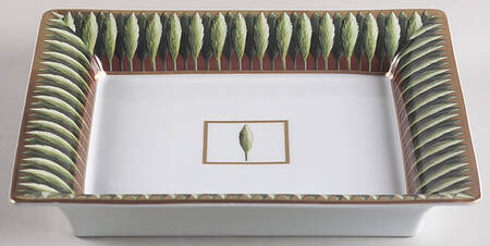 Toscane Et Jardins de Florence 9" Rectangular Tray