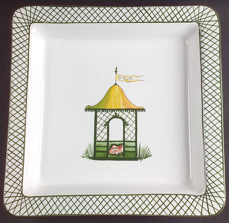 Giardino 12" Square Serving Platter
