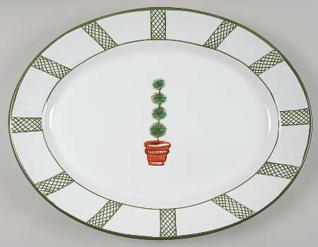 Giardino 16" Oval Serving Platter